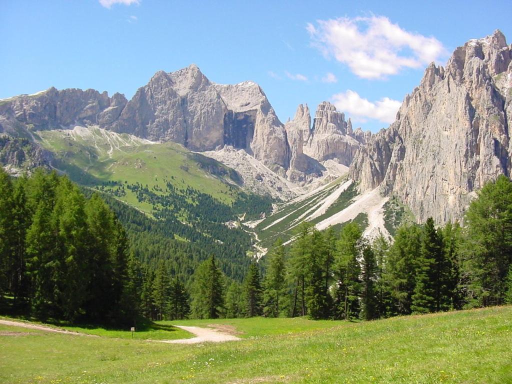 Hotel Villa Mozart Pozza di Fassa Buitenkant foto